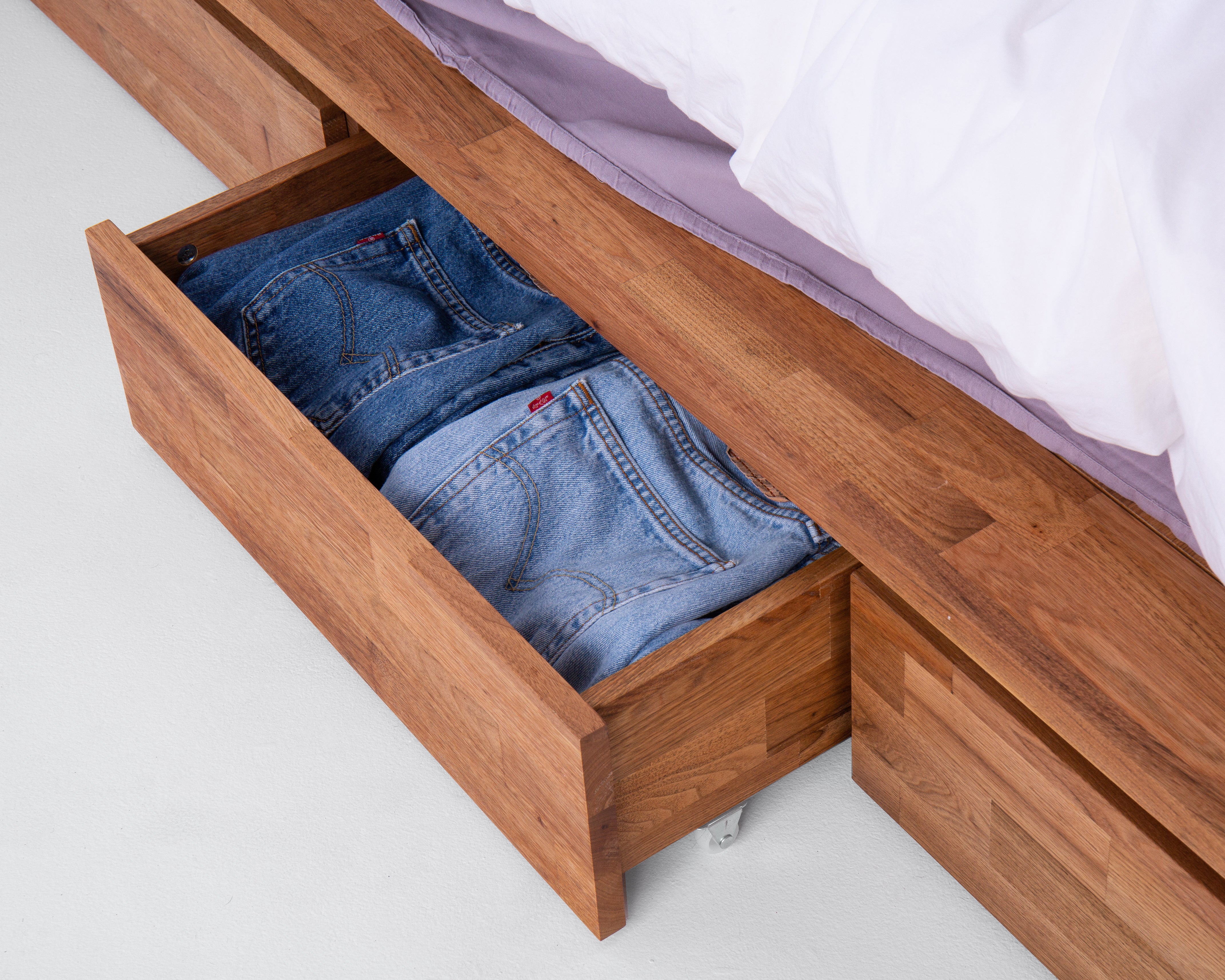 Storage Platform Bed