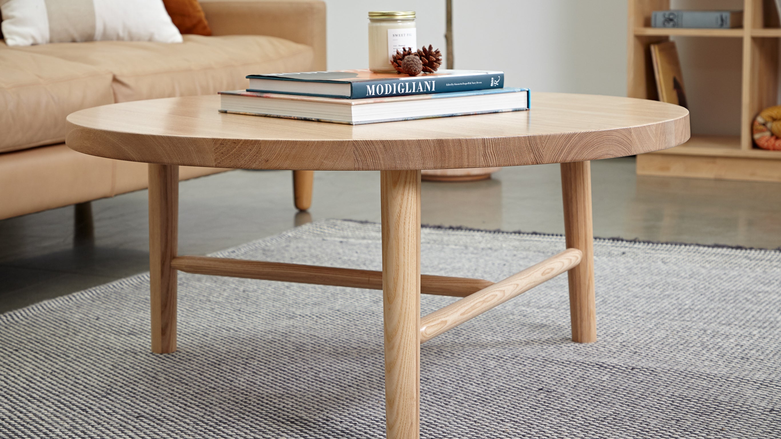 Milk Coffee Table- 36"