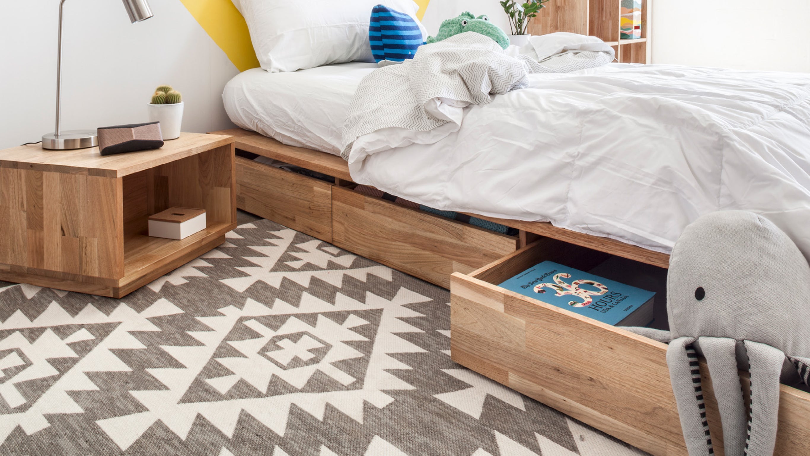 Storage Platform Bed