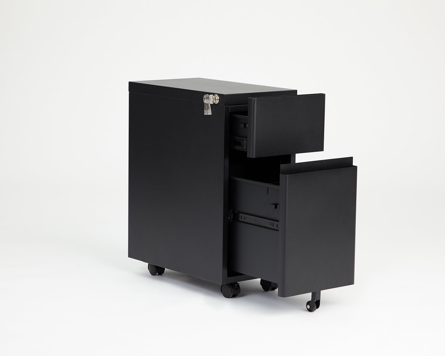 Bend File Cabinet, Black