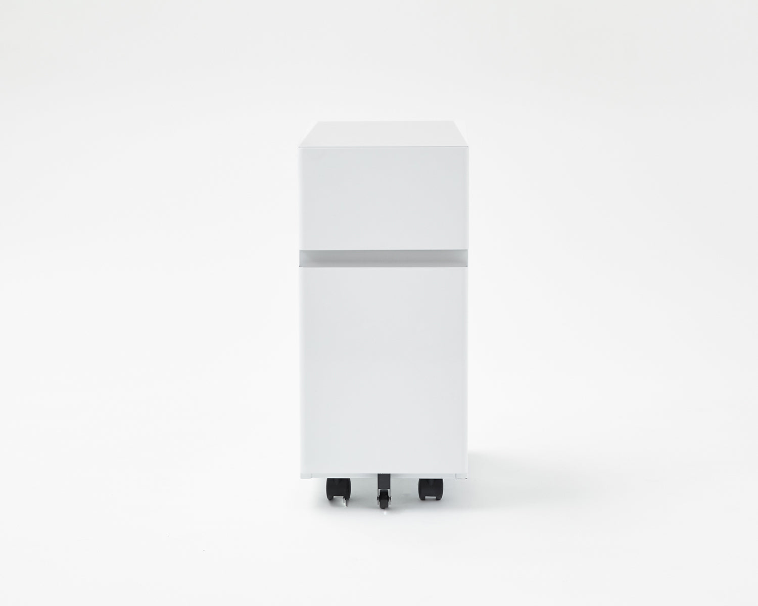 Bend File Cabinet, White